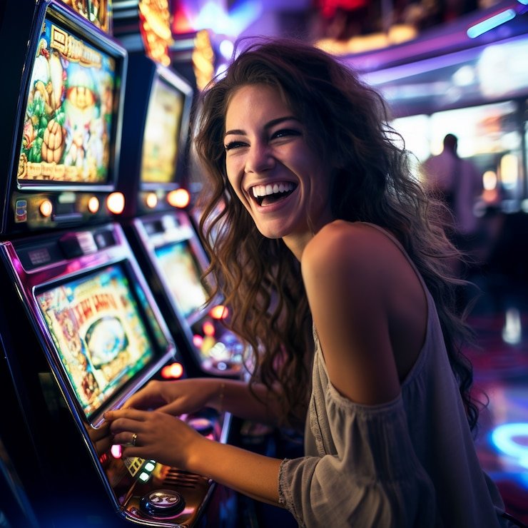 Antarmuka permainan Push Gaming dengan fitur bonus dan statistik RTP di aleksistogel